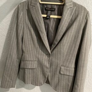New York & Company Stretch Blazer | Jacket Grey